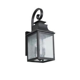 Large Outdoor Wall Light With Glass Supports Many Types Of Bulbs In 1 Pack
